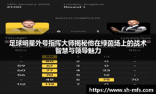 足球明星外号指挥大师揭秘他在绿茵场上的战术智慧与领导魅力
